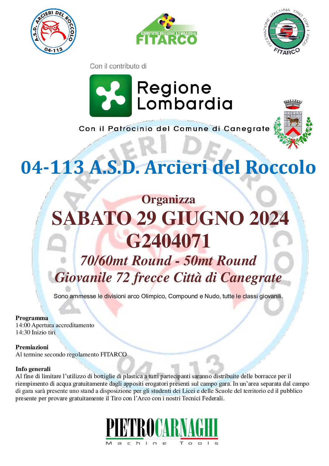 G2404071 Targa Giovanile 72 frecce 29 giugno 2024